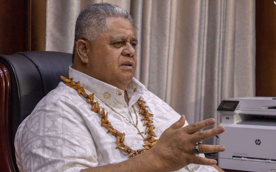 Samoan Prime Minister La'aulialemalietoa Leuatea Polataivao Schmidt