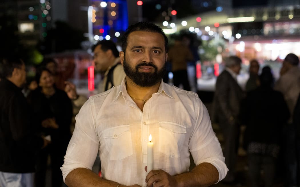 Rahul Chopra is the organiser of the vigil.