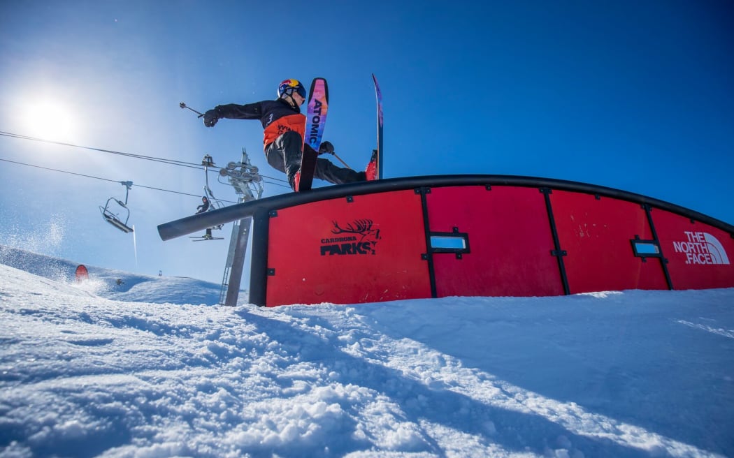 Freeskier Nico Porteous