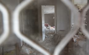 A peek inside the Greenes' home, was 'pretty much untouched' since the cyclone.