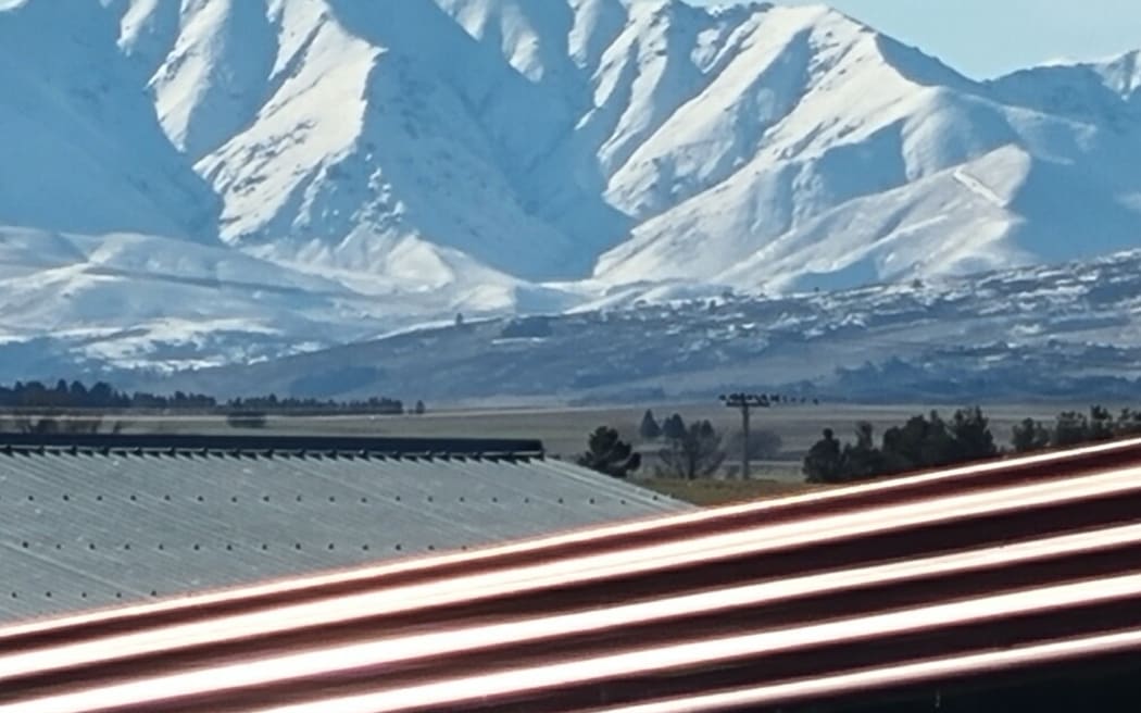 Heavy snow has hit parts of Central Otago.