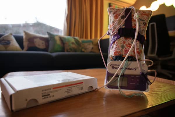 Eleanor Whitmore's food pump.