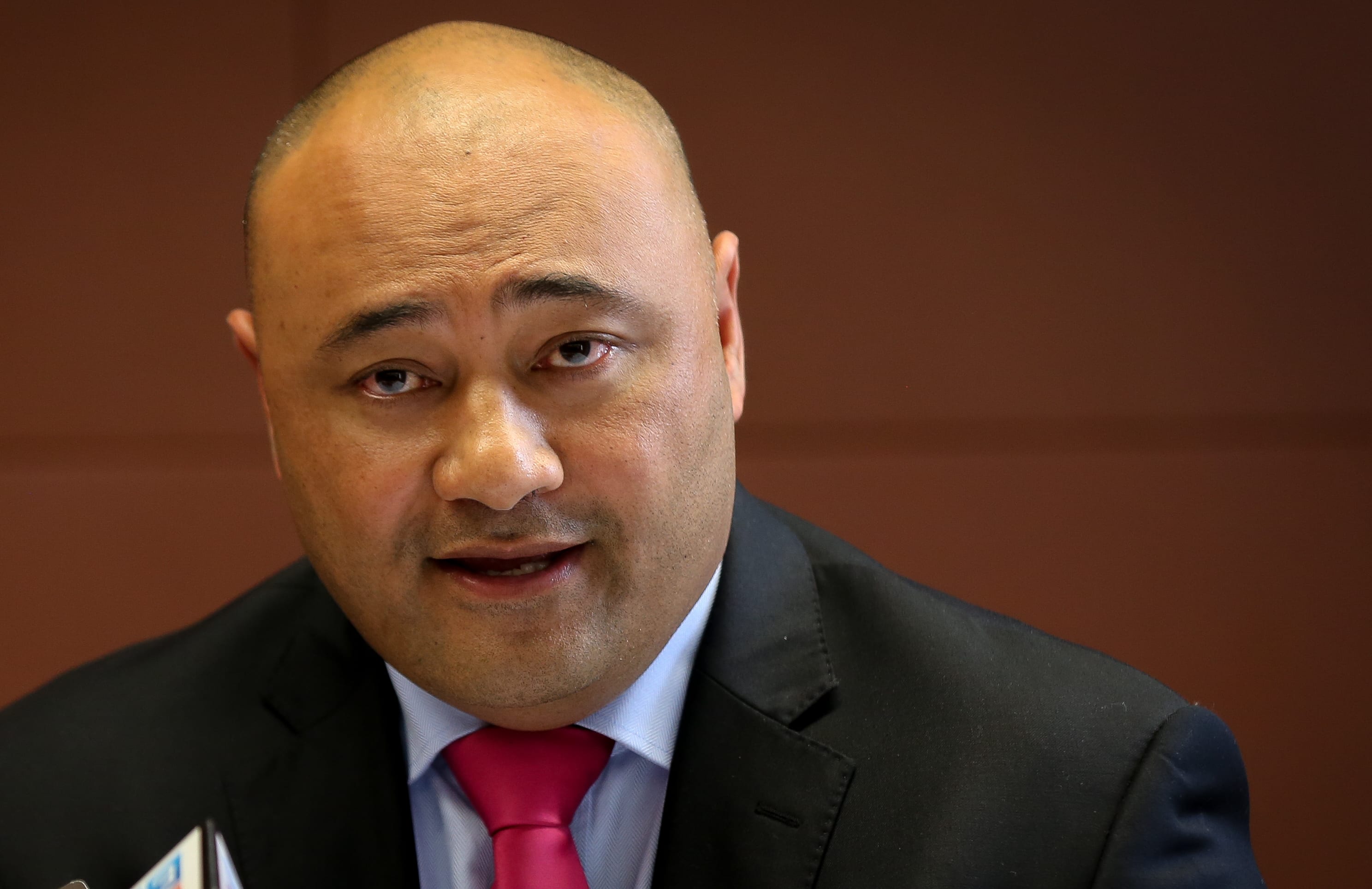 Outgoing Corrections Minister Peseta Sam Lotu-Iiga.