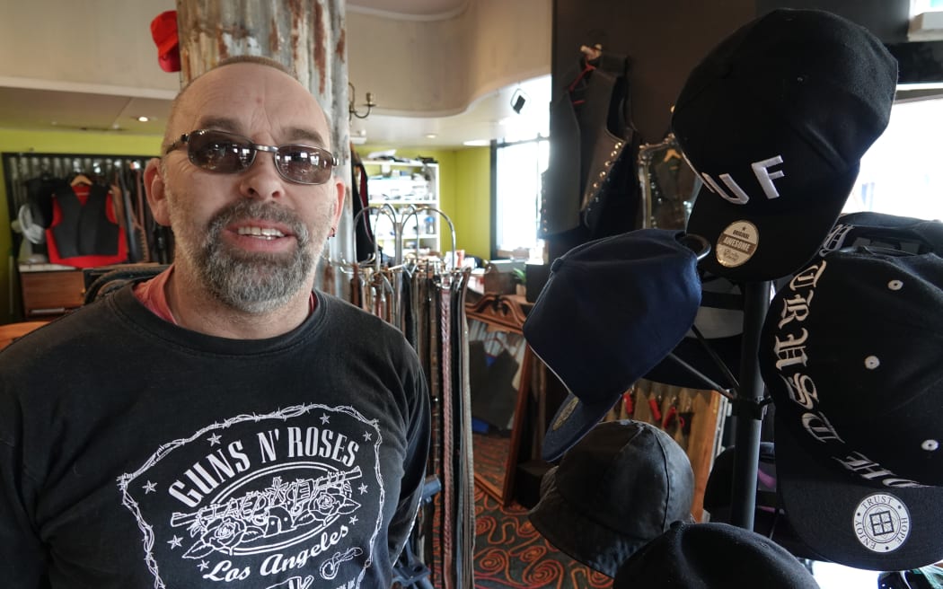 Ray Poulsen who has a leather goods shop called Feral Headquarters in Marton said Labour would get his vote every time.