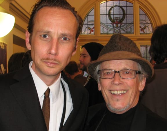 Karl Steven and Ray Columbus at the Apra Silver Scroll 2011