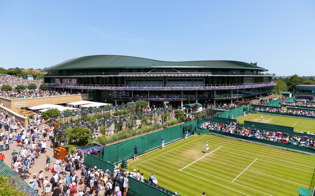 All England Lawn Tennis and Croquet Club in Wimbledon, London.