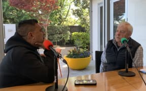 Julian Wilcox & Professor Atholl Anderson