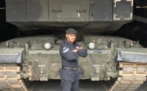 Corporal Saimone Qasenivalu has been awarded the Queen's Gallantry Medal for bravery.