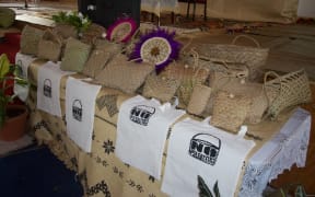 No Pelestiki fabric bags and 'oa baskets.