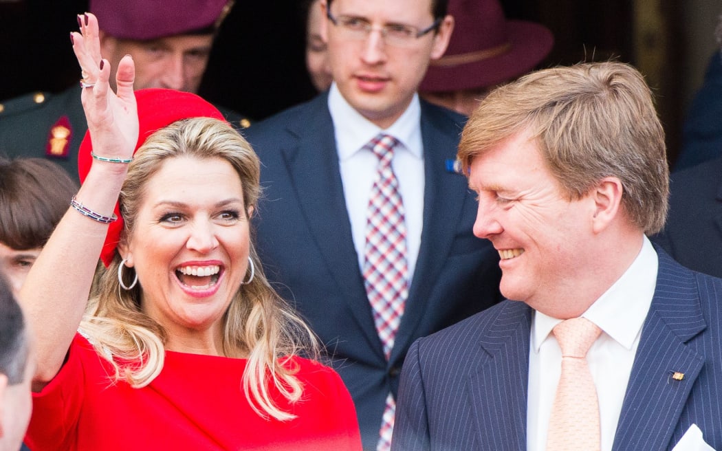 King Willem-Alexander and Queen Maxima of the Netherlands.