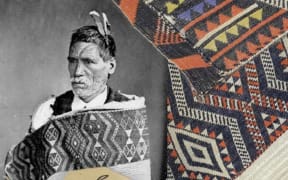 Rewi Maniapoto and his cloak