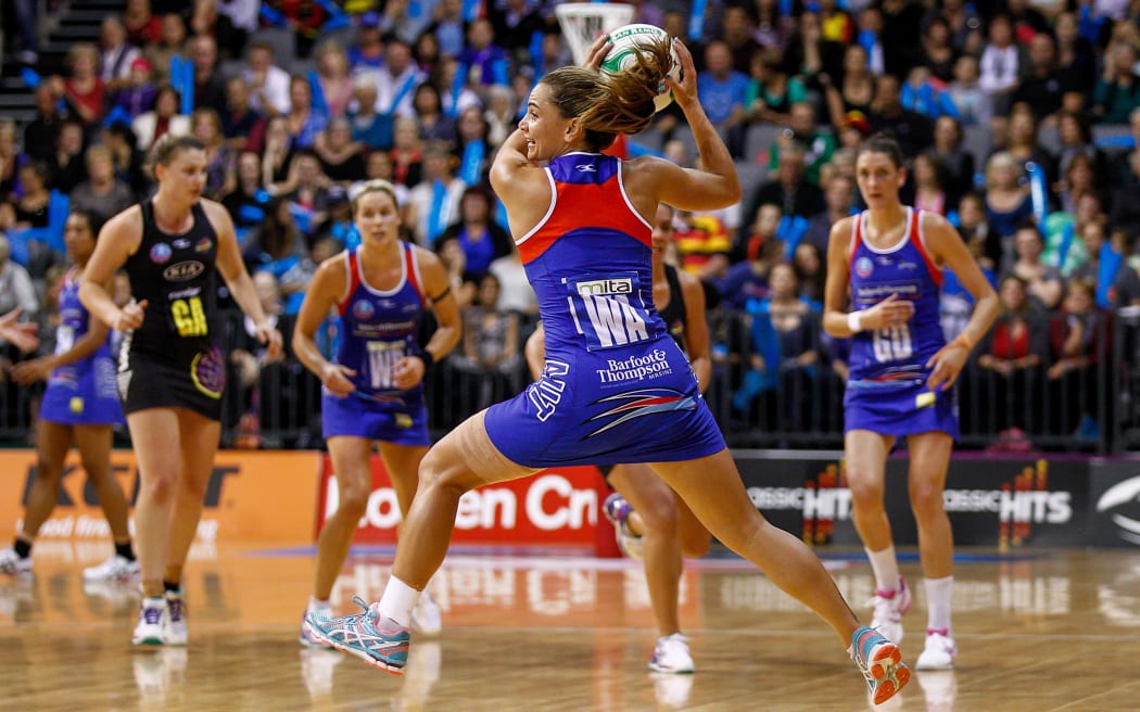 Bailey playing for Northern Mystics in 2014