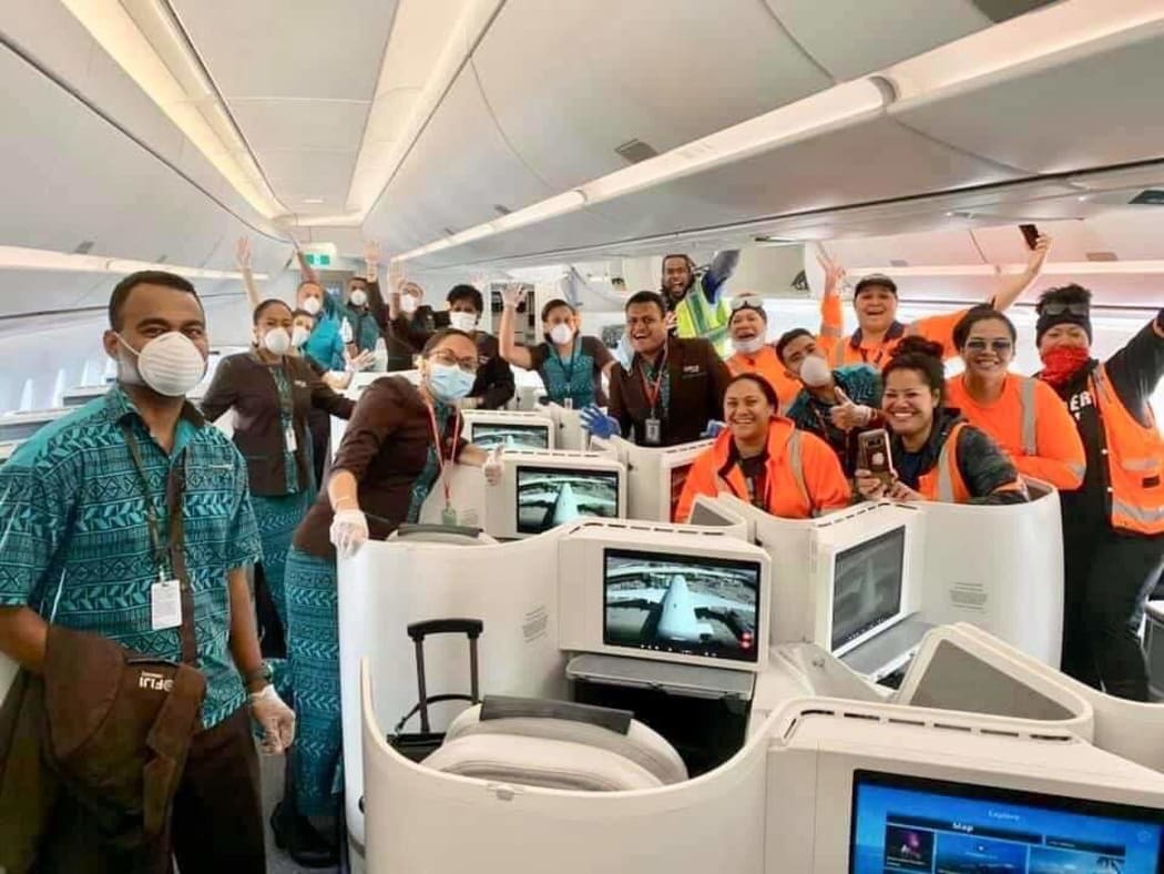 The entire cabin crew have lost their jobs.