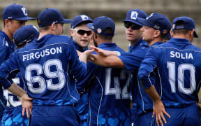 The Auckland Aces are the 2017-18 Ford Trophy champions.