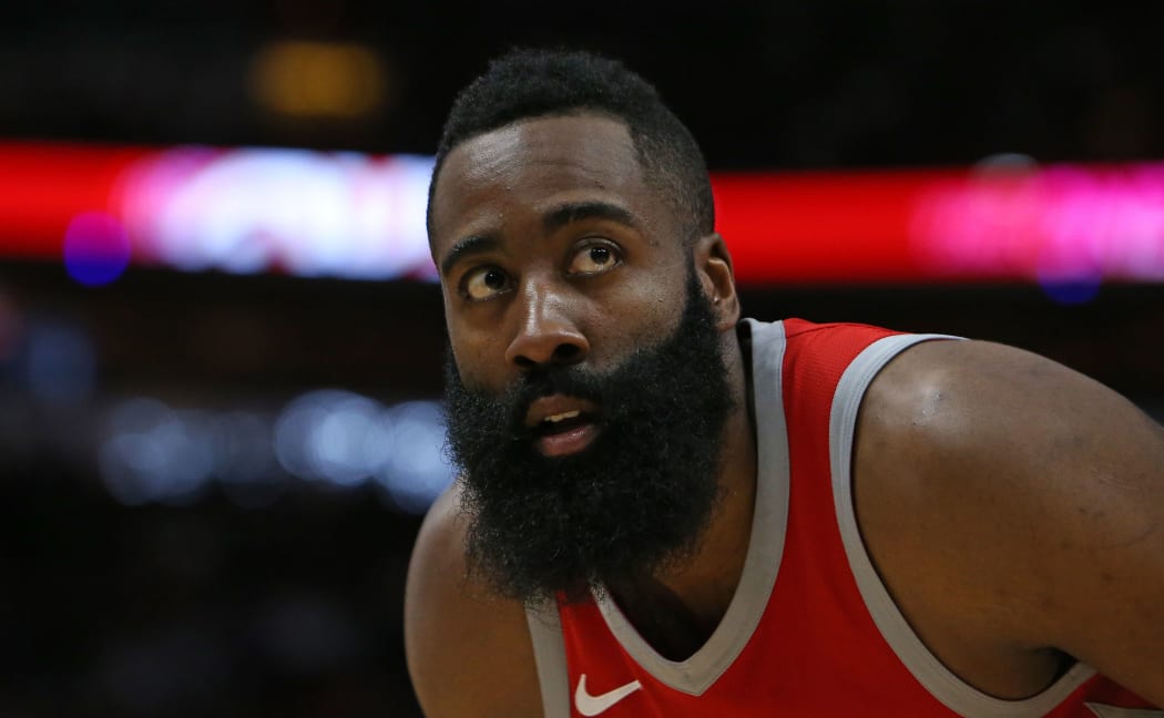 The Houston Rockets' James Harden.