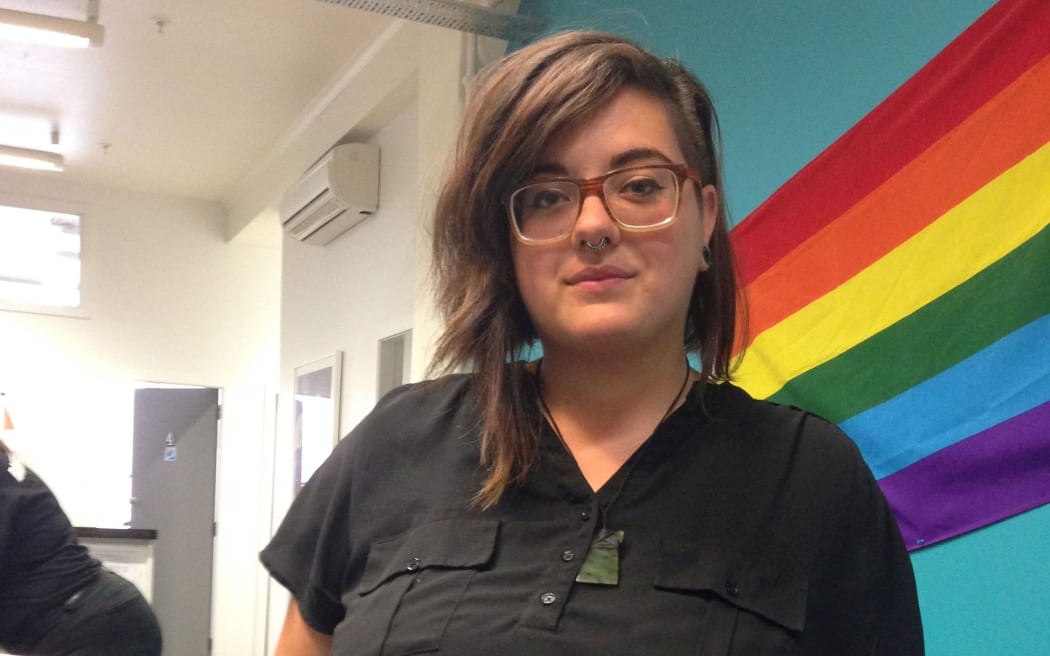 Kassie Hartendorp at Evolve Youth Centre in Wellington.