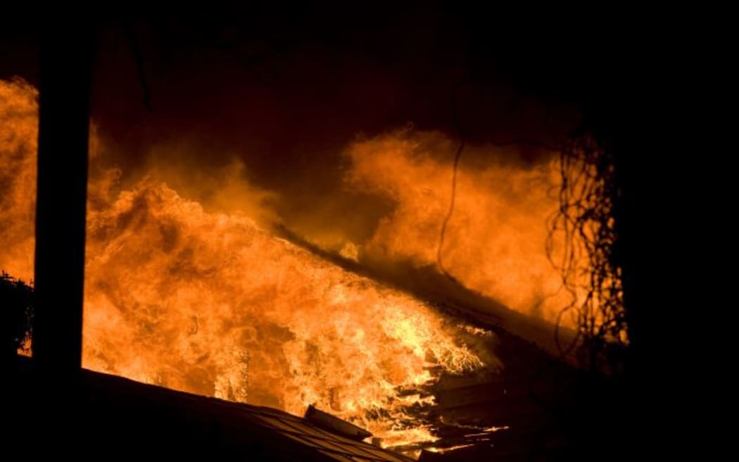 Church fire