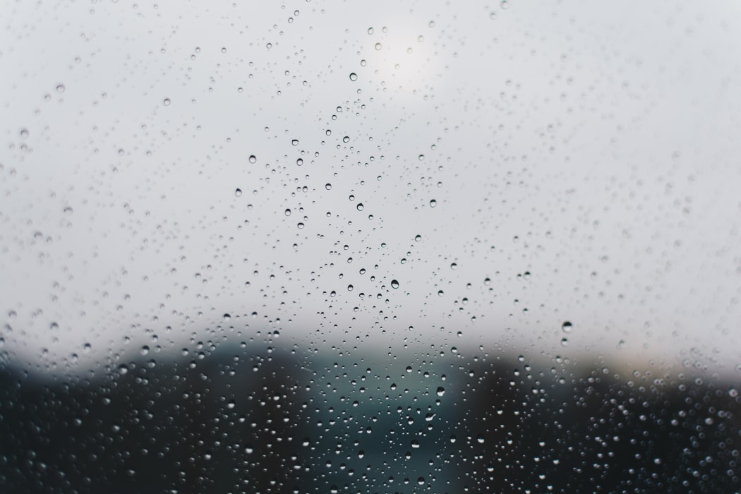 rain generic out of focus through glass