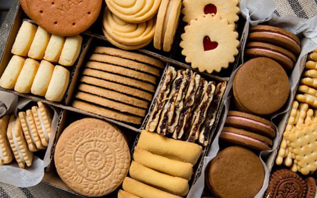 A selection of biscuits