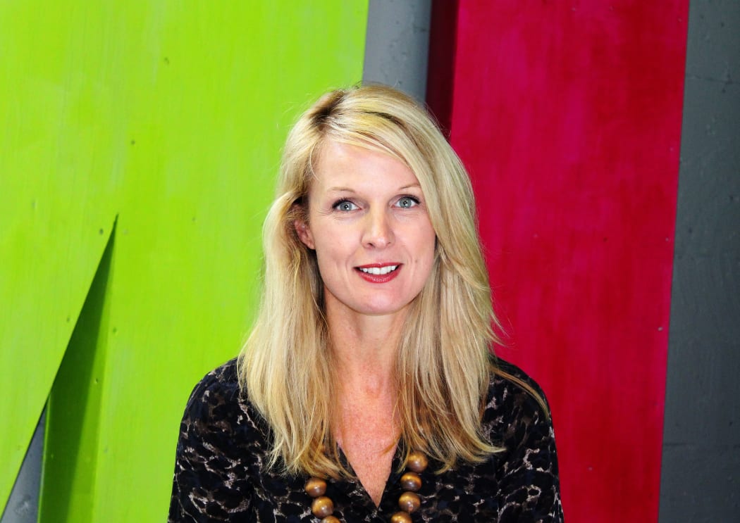 A portrait of Frances Valintine the chair and founder of Mindlab by Unitec