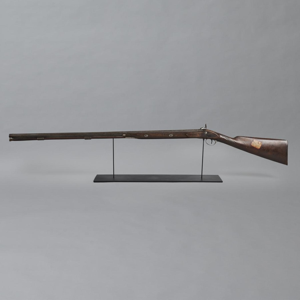 The musket purportedly owned by Hongi Hika going up for auction.