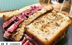 Fort Greene's famous Reuben sandwich