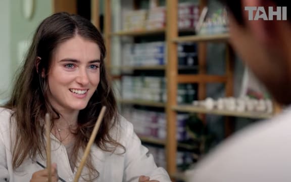 Sophia Malthus goes on a painting date in the docu-series This is Wheel Life