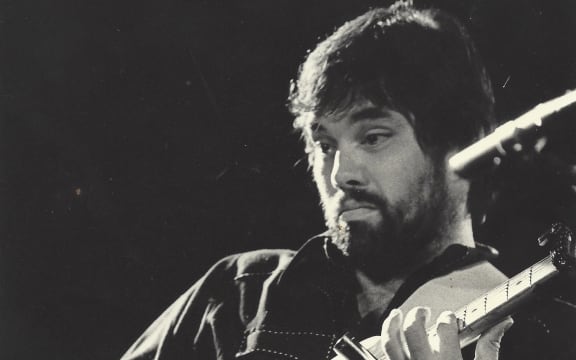 George Lowell of Little Feat, Auckland 1976
