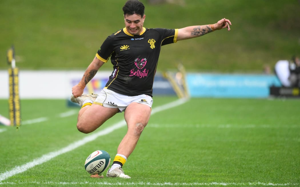Jackson Garden-Bachop of the Wellington Lions.