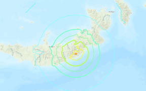The 6.5 magnitude earthquake was 110 kilometres east-north-east of Kimbe.