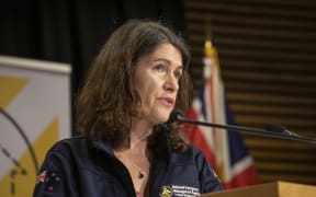 Civil Defence Emergency Management director Sarah Stuart-Black. (3/4/20)