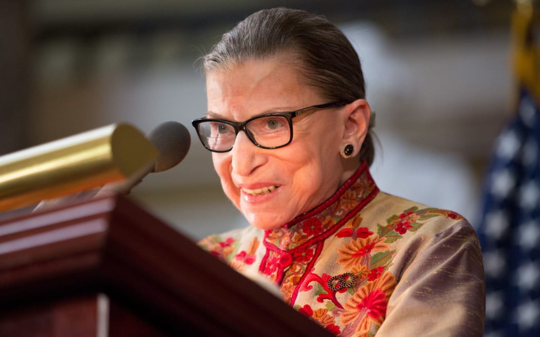 Supreme court justice ginsburg clearance