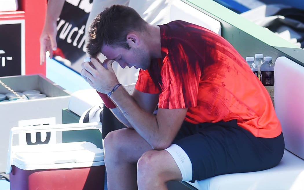 American tennis player Jack Sock.