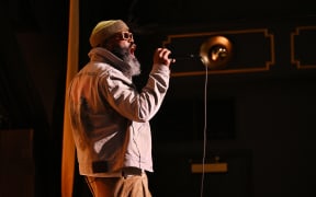NEW YORK, NEW YORK - OCTOBER 15: Black Thought of The Roots performs onstage during WhyHunger's Amplified: Annual Hungerthon Kickoff Concert Presented by EY at Irving Plaza on October 15, 2024 in New York City.   Roy Rochlin/Getty Images for WhyHunger/AFP (Photo by Roy Rochlin / GETTY IMAGES NORTH AMERICA / Getty Images via AFP)