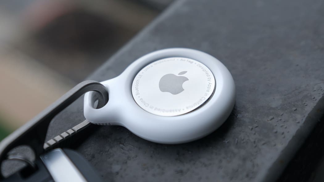 An Apple AirTag