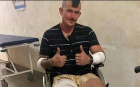 Kiwi Shannon Dillon - injured in Ukraine