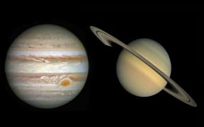 Jupiter and Saturn