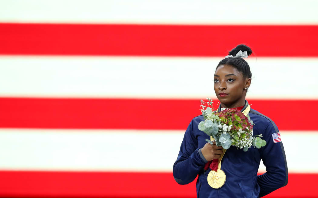 Simone Biles (USA), 
The 2019 Artistic Gymnastics World Championships.
