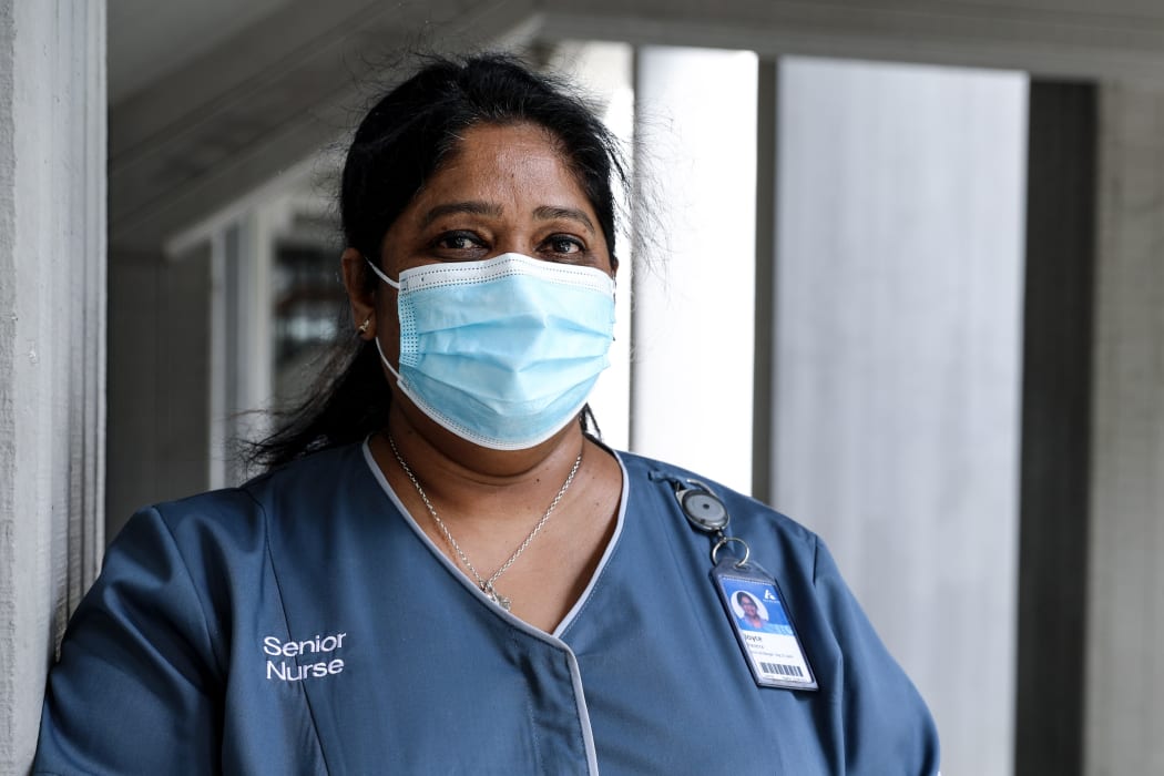 Auckland City Hospital nurse unit manager Joyce Pereira.
