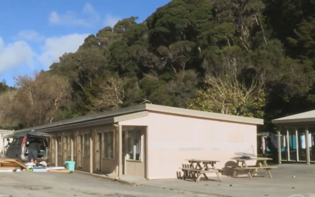 About 40 people are living at the former Whangaroa Harbour Holiday Park.