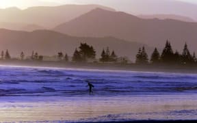 Poverty Bay at Gisborne's Waikanae Beach.
