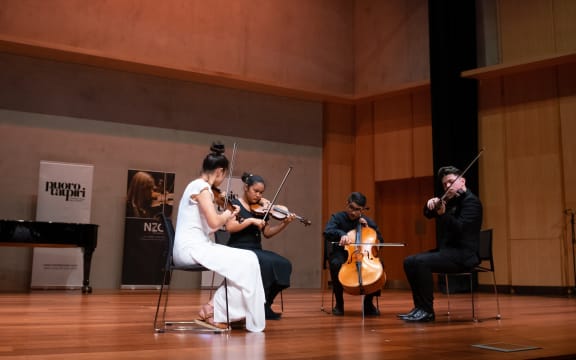 Te Ahi Kaa - winners of the the NZCT Chamber Music Contest 2018
