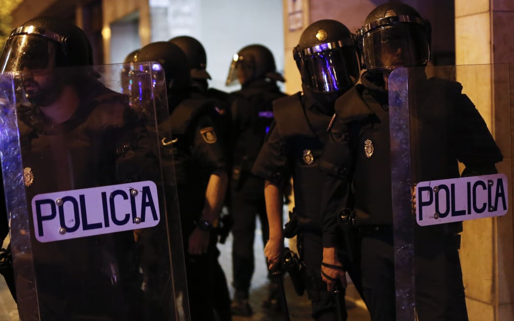 Spanish police.