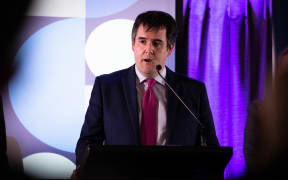 Chris Bishop at the Bring Back Business Presser