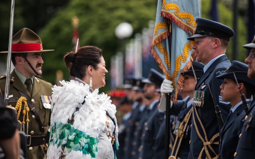 Governor-General Dame Cindy Kiro delivers the government's Speech from the Throne.
