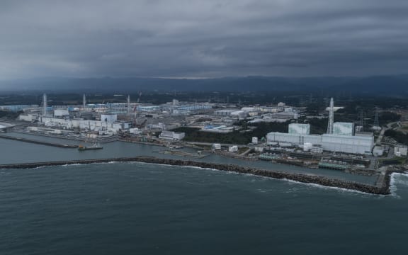 The Fukushima nuclear plant in Japan