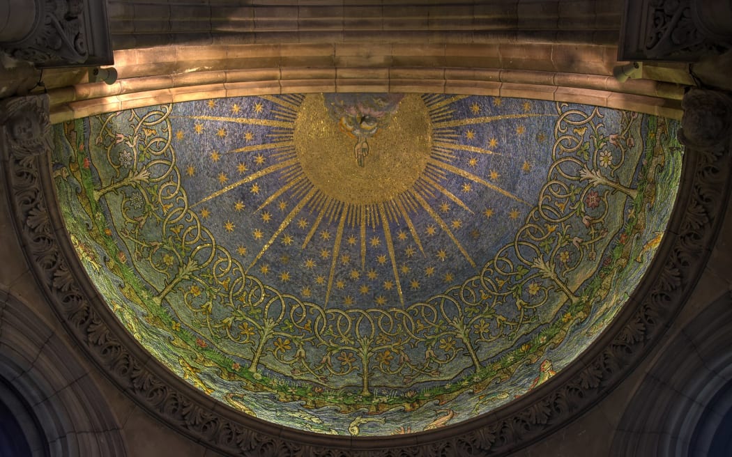 Baptistry ceiling, St Anne's Cathedral, Belfast