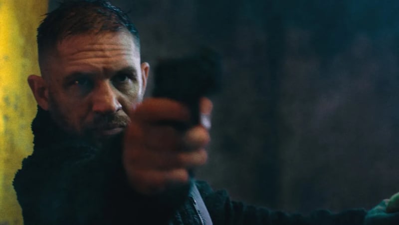 Tom Hardy in Havoc.