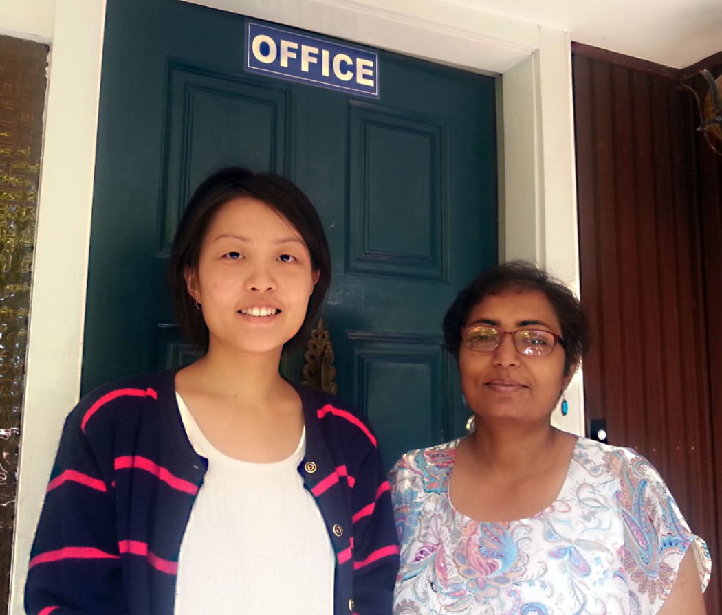 Picture of Sara Chin and Farida Sultana of Shakti