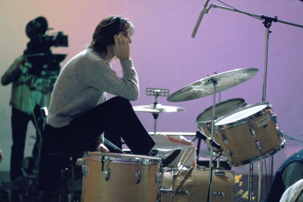 Beatles drummer Ringo Starr takes another break during the protracted Let It Be sessions.